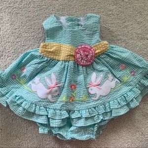 Baby Girl Seersucker Dress